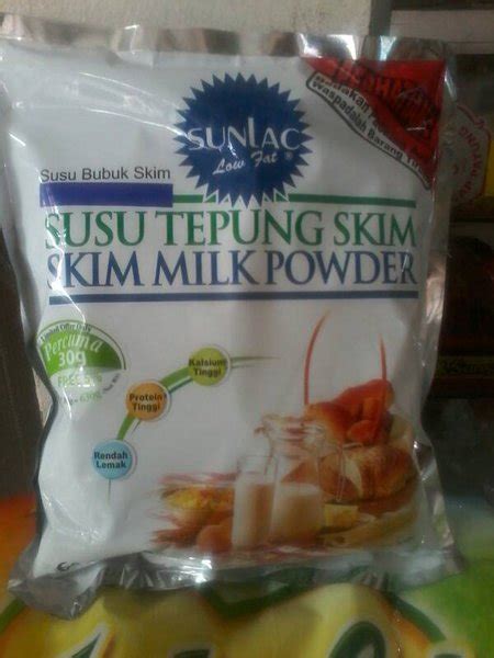 Our skim milk powders are low fat, additive free and have excellent dispersibility and solubility making them ideal for use in baking. Susu Tepung Skim milk powder SUNLAC malaysia di Lapak kaji ...