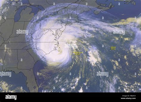Hurricane Isabel 2003 Stock Photo Alamy