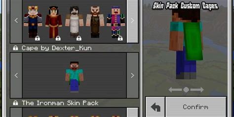 Skin Pack Custom Capes Mcpe For Android Apk Download