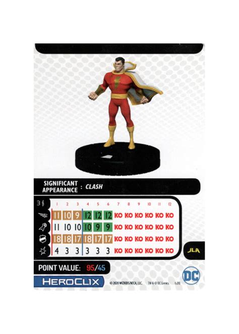 Good Quality And Cheap Wizkids Shazam 014 Dc Justice League Unlimited