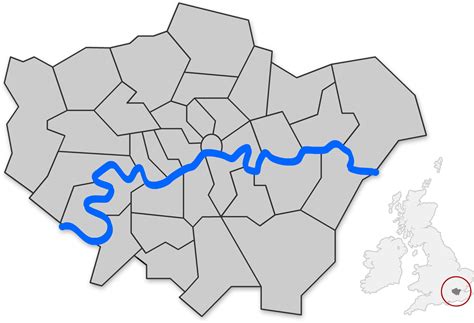London Mapareas1 Greater London Lieutenancy