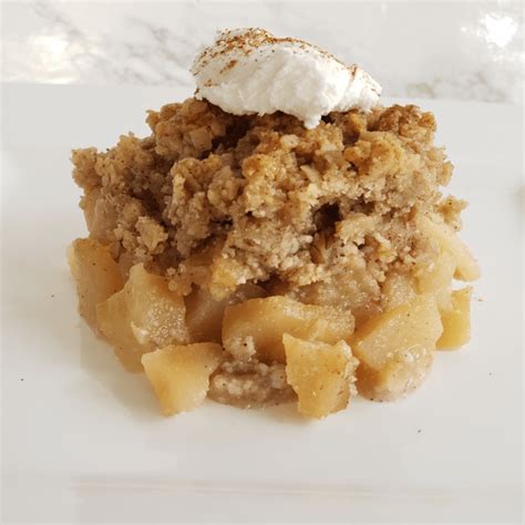 Cinnamon Apple Crumble Curly Red Cafe