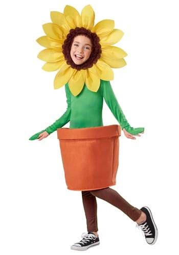 Potted Flower Kids Costume