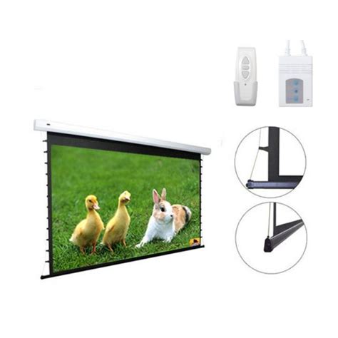 Dp Tab Tension Motorized Electric Projection Screen Projector Malaysia
