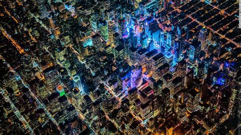 Photographer Captures Mega Cities From 12000 Feet Cnn Style