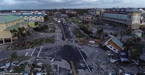 Drone Footage Shows Hurricane Michaels Destruction Across Florida