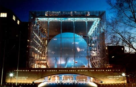 Hayden Planetarium At The American Museum Of Natural History New York