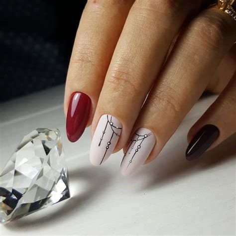 Red Nails Swag Nails Hair And Nails Almond Nail Art Manicure Gel Nagellack Trends Diva