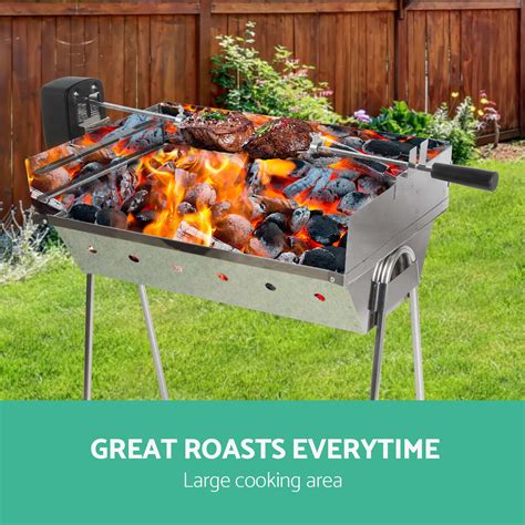 Grillz Bbq Grill Charcoal Smoker Portable Outdoor Kitchen Electric