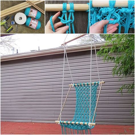 How To Make A Beautiful Macrame Hammock Chair Diy Hammock Macrame