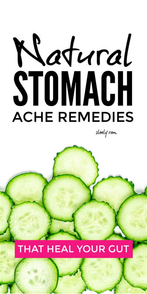 Natural Remedies For Stomach Ache And Indigestion