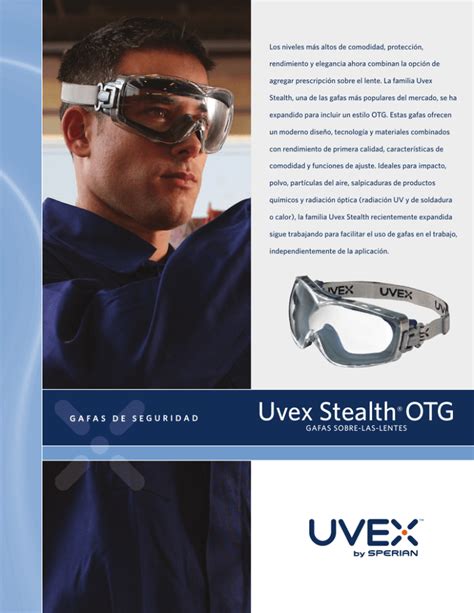 Uvex Stealth Otg Honeywell Safety Products