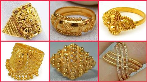 Beautiful Gold Ring Designs For Ladies 2020latest Gold Ring Designs
