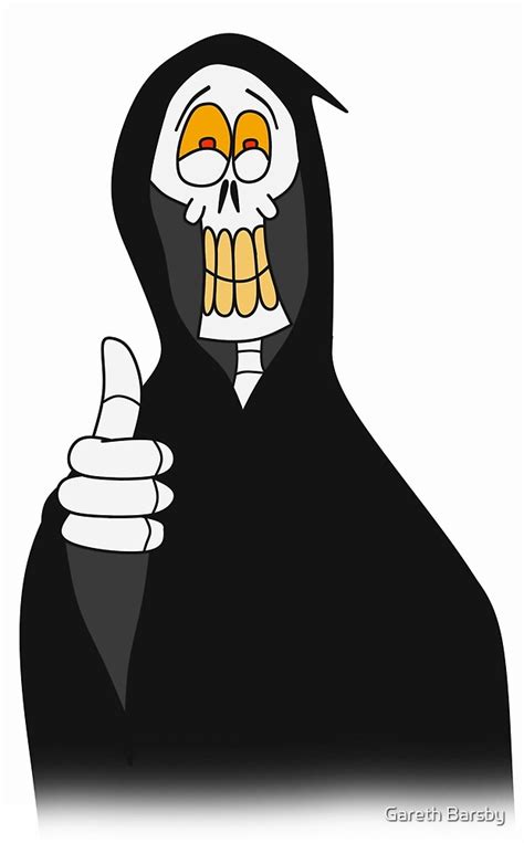 Thumbs Up Reaper By Gareth Barsby Redbubble