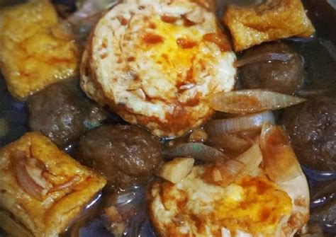 Tahu bakso kukus + sambel cocol kecap isi 10 biji . Resep Semur kecap (tahu bakso telur) oleh Enny Fitriana ...