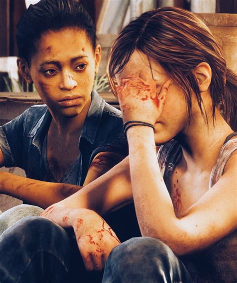 Riley And Ellie The Last Of Us Left Behind The Last Of Us Us Images Couple Photos