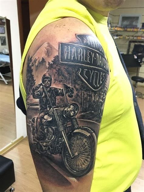 Harley Tattoos Harley Davidson Tattoos Bike Tattoos Motorcycle