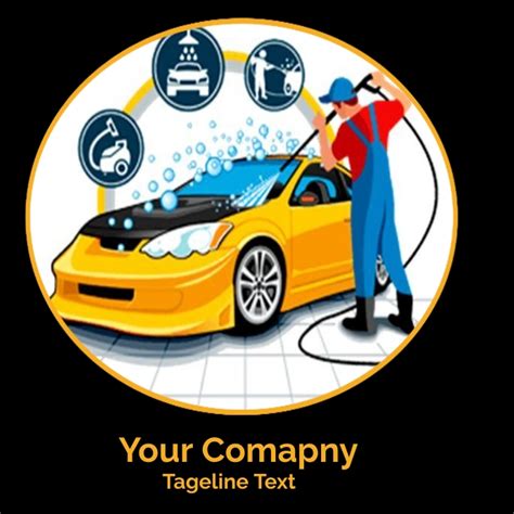 Car Wash Logo Template Postermywall