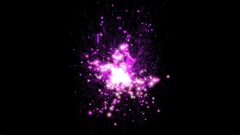 Purple Particle Effect 4463603 Stock Video At Vecteezy