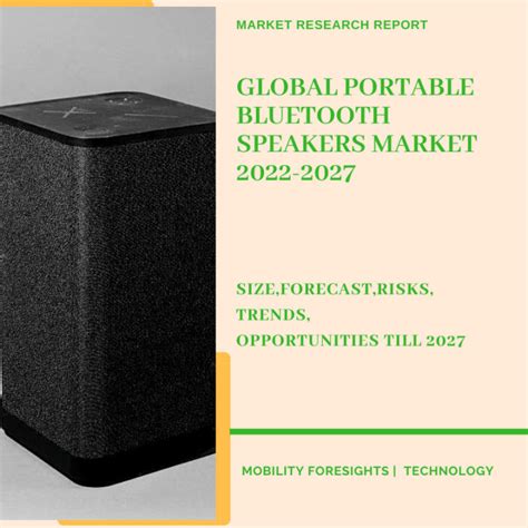 Global Portable Bluetooth Speakers Market 2022 2027 January 2024 Updated