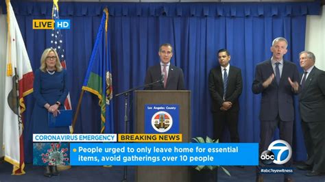 La County City To Issue New Safer At Home Restrictions On Businesses