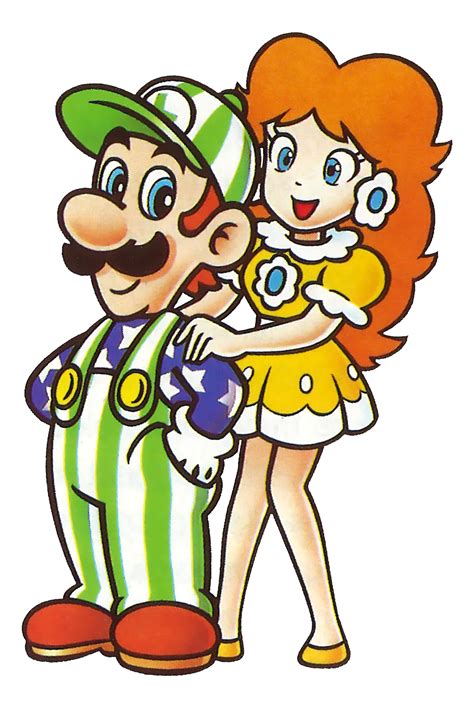 Luigi And Daisy Luigi Super Mario Art