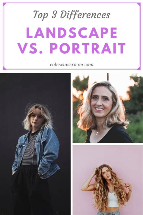 Landscape Vs Portrait Which Is Best In 2020 Portrait Portrait