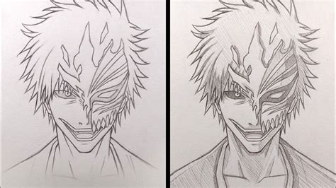 Anime Sketch How To Draw Ichigo Kurosaki Bleach Youtube