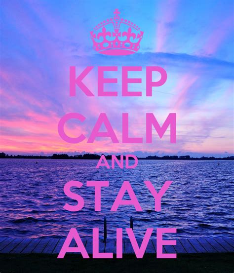 Keep Calm And Stay Alive Keep Calm And Carry On Image Generator
