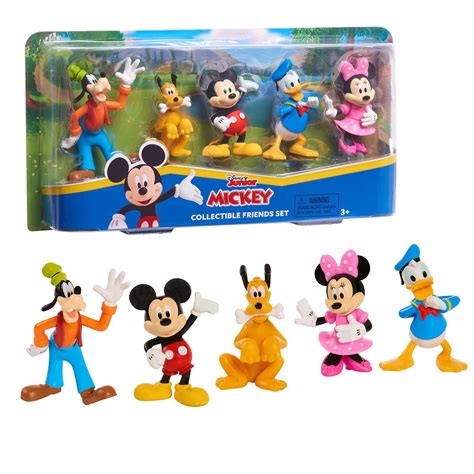 Buy Mickey Mouse Collectible Figure Set 5 Pack Officially Licensed