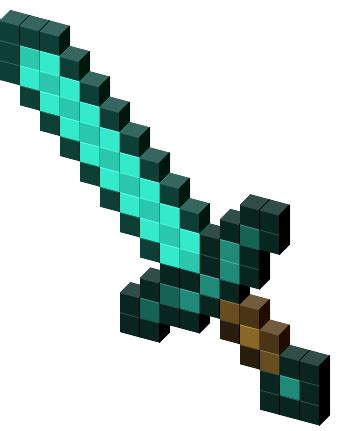 Discover free hd minecraft sword png images. Minecraft Diamond Sword Favicon