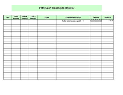 Petty Cash Expense Report Template 4 PROFESSIONAL TEMPLATES