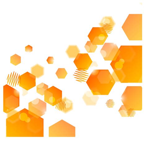 Hexagon Clipart Orange Hexagon Orange Transparent Free For Download On