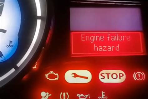 Engine Failure Hazard Renault Meaning Causes And 100 Fix