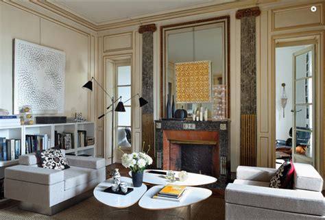 Elle Decor 2014 Apartment In Paris Paris Apartment Living Room Paris