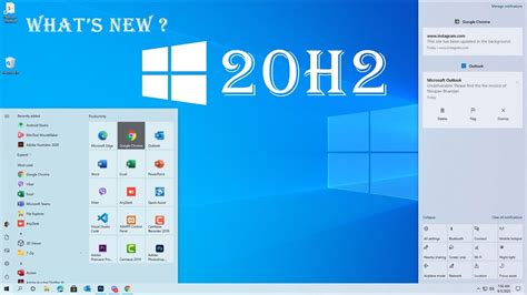 Windows 10 Version 20h2 Whats New In Windows 10 20h2 Update Youtube