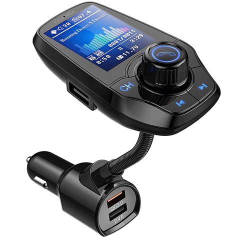 Guanda Bluetooth Fm Transmitter For Car Bluetooth Car Adapter 4 In 1