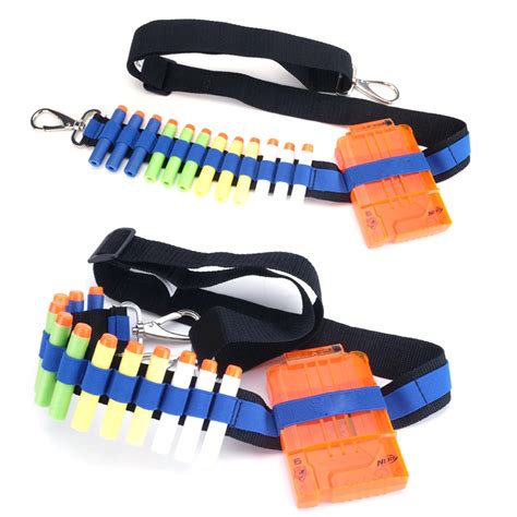 hot toy gun soft bullets belt shoulder strap clip darts ammo storage blasters cartridge holder