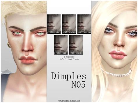 Dimples In 15 Colors All Ages And Genders Found In Tsr Category Sims