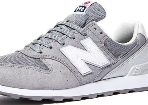New Balance Leather 996 In Grey Gray For Men Lyst
