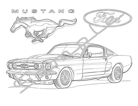 When the online coloring page has loaded, select a color and start clicking on the picture to color it in. Mustang Coloring Pages Pictures - Whitesbelfast