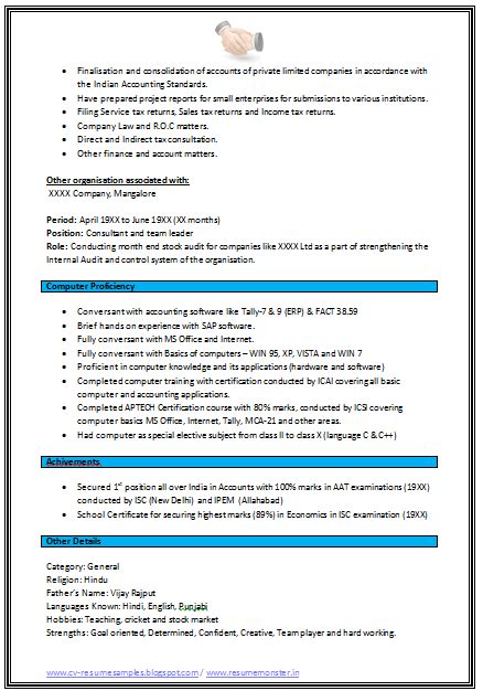 Us letter & a4 size format included. Over 10000 CV and Resume Samples with Free Download: Example of CV Resume