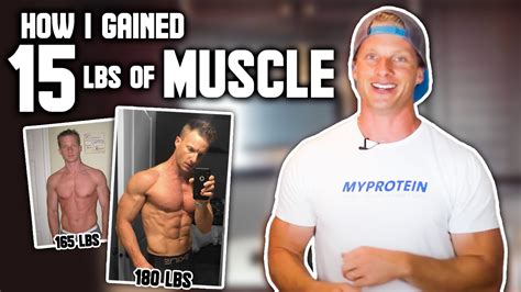 How To Gain 15 Pounds Of Muscle Without Getting Fat Live Lean Tv