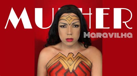 Maquiagem Mulher Maravilha Wonder Woman Makeup Youtube