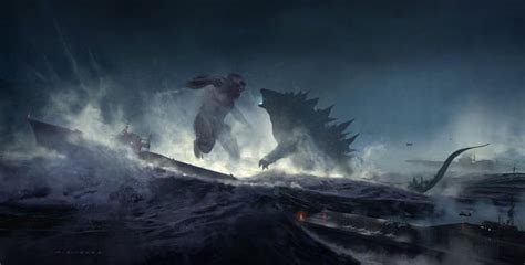 Godzilla Vs Kong Aircraft Carrier Fight By Matt Allsopp Rgodzilla