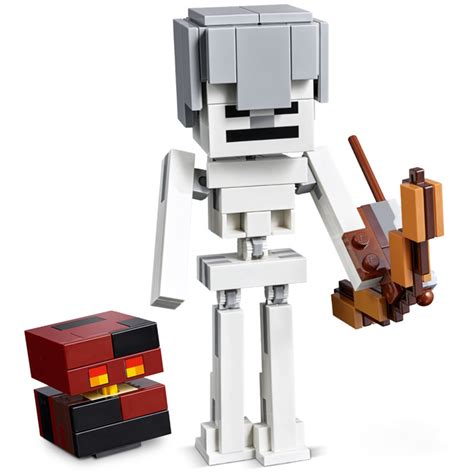 Lego Minecraft Skeleton Bigfig With Magma Cube Set 21150 Brick Owl