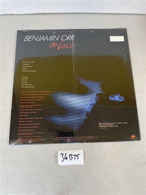 Lp Benjamin Orr The Lace Record New Sealed R 152406 36b75 Ebay