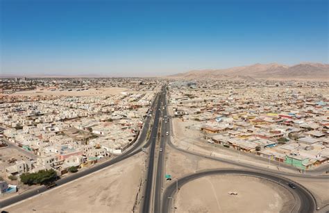 Foto Aerea Calama Ciudad De Chile