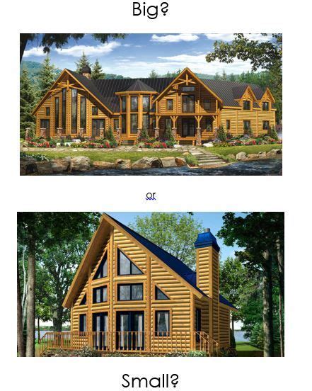 Big Or Small Timber Block Insulated Log Homes Are Beautiful And All