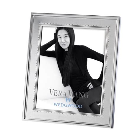 Thousands of vera wang pieces by wedgwood in stock. Vera Wang Wedgwood Grosgrain Silver Giftware Frame 8"x10 ...